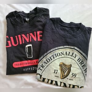 2 official Guinness tees small